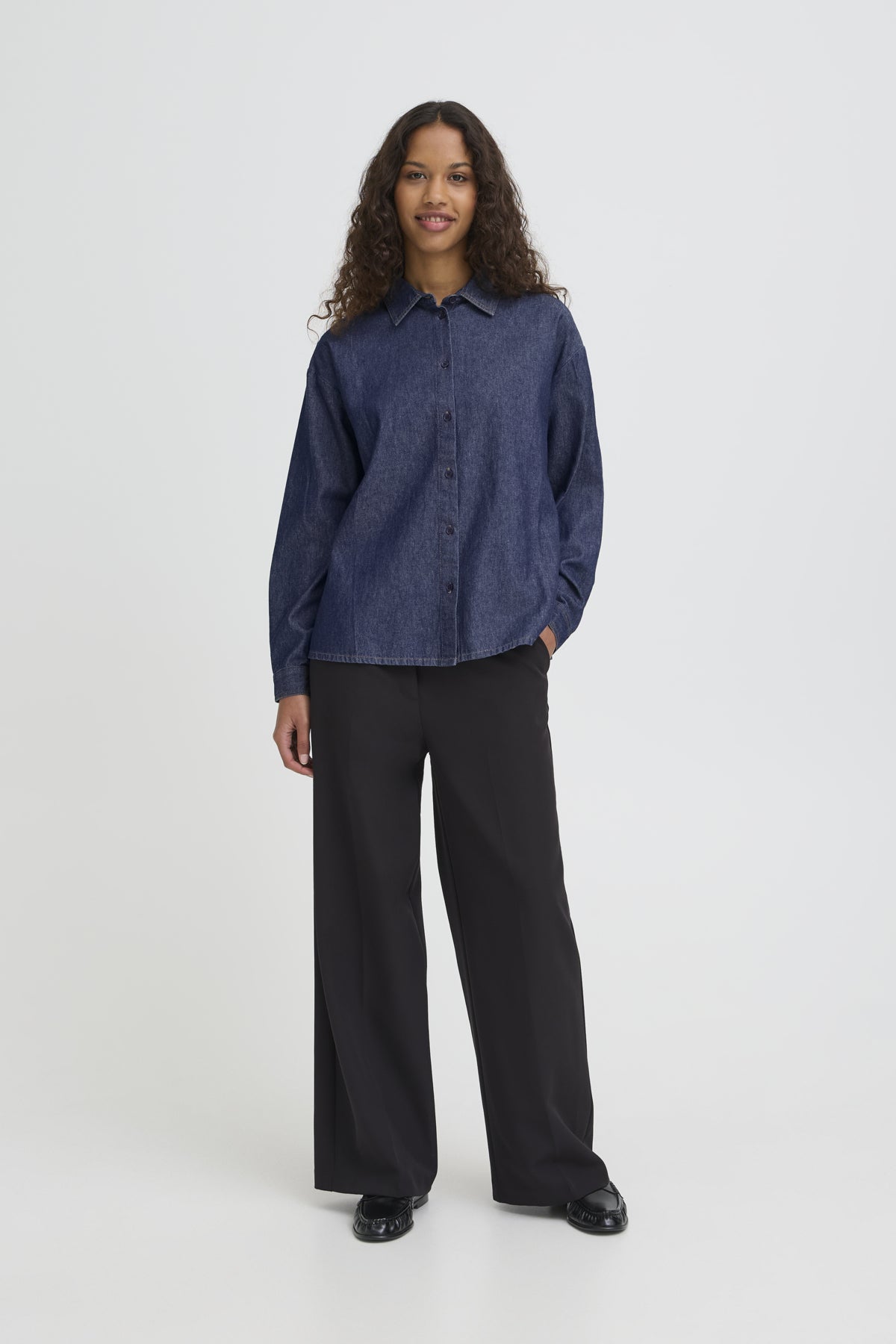 Blouse Archer - Ichi | Bleu foncé
