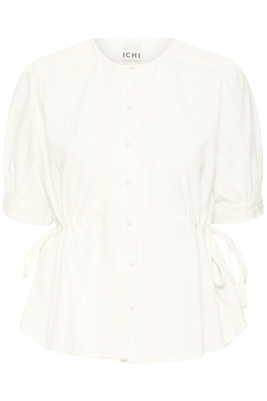 Blouse Gunda | Blanc cassé