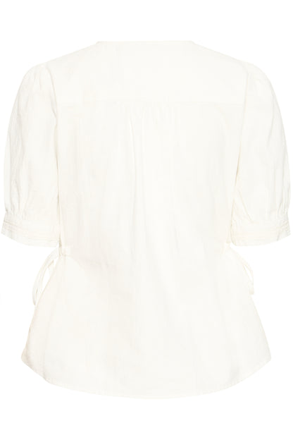 Blouse Gunda | Blanc cassé