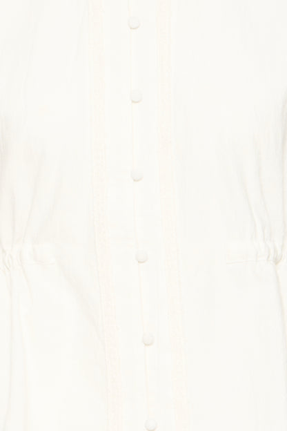 Blouse Gunda | Blanc cassé