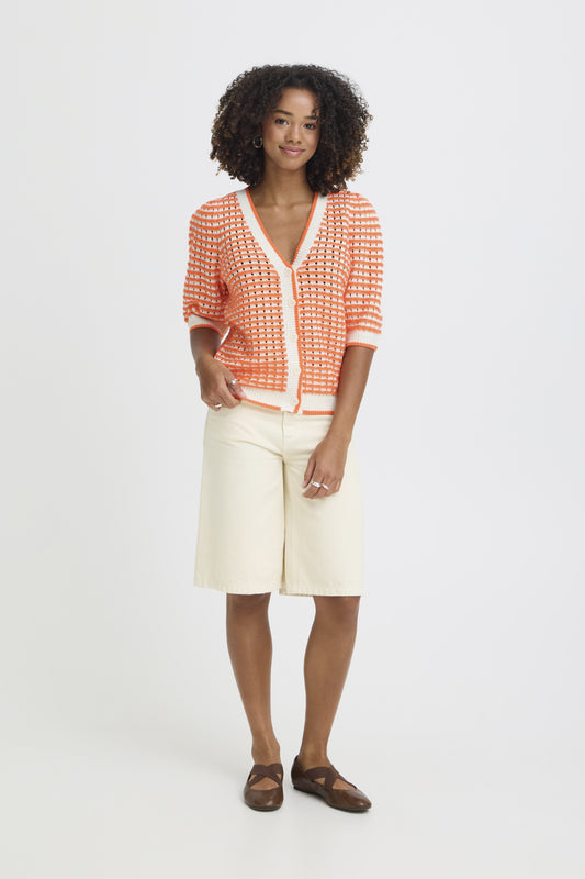 Cardigan Ardina - Ichi | Mandarine