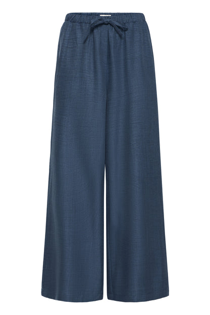 Pantalon Katico - Ichi | Mélange bleu