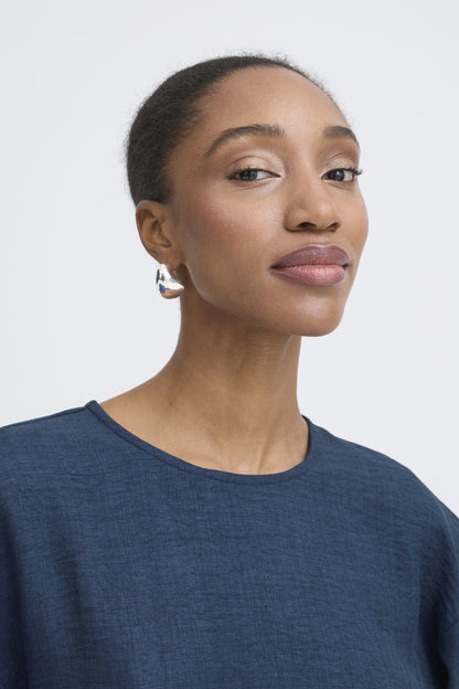 Blouse Katico | Mélange Bleu