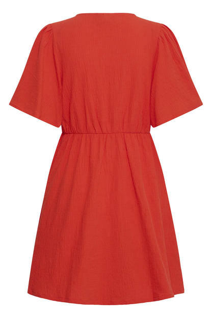 Robe Lifana - Ichi | Rouge tangerine