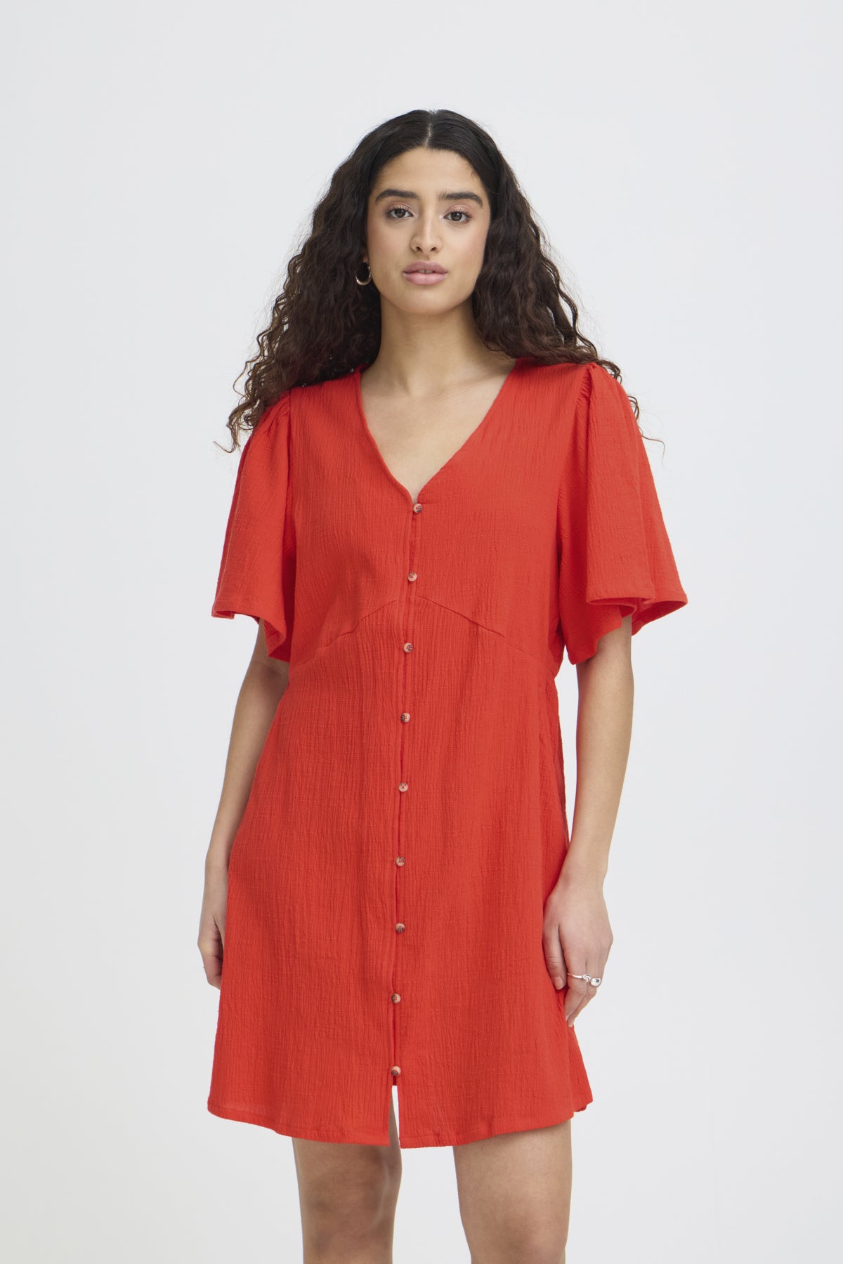 Robe Lifana - Ichi | Rouge tangerine