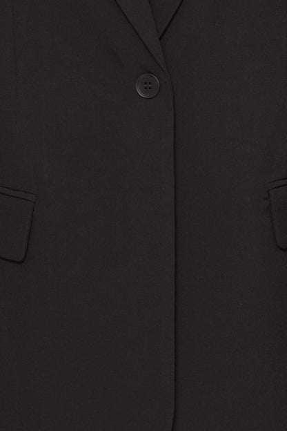 Veston Fava long | Noir