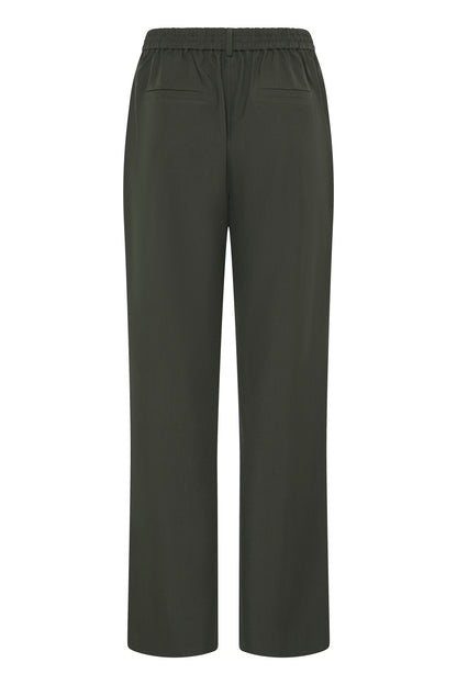 Pantalon Fava - Ichi | Kaki