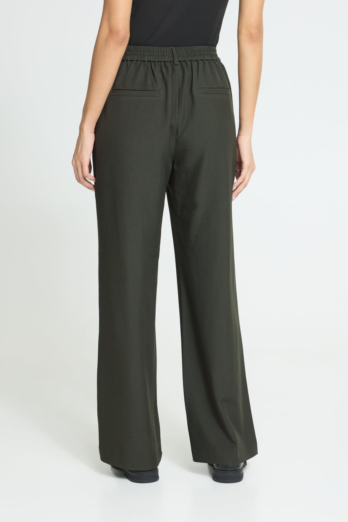Pantalon Fava - Ichi | Kaki