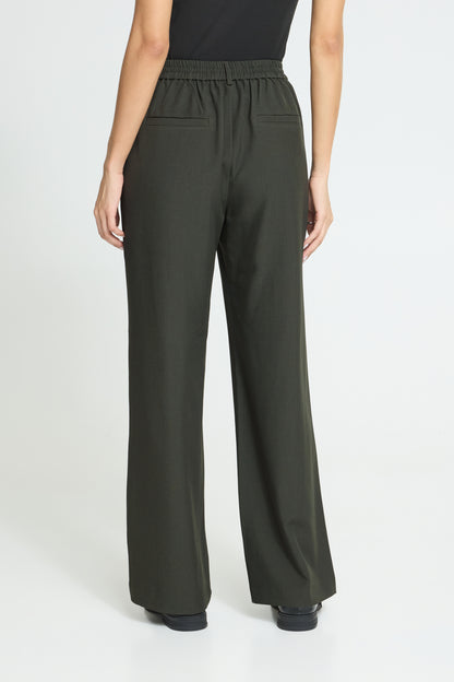 Pantalon Fava - Ichi | Kaki
