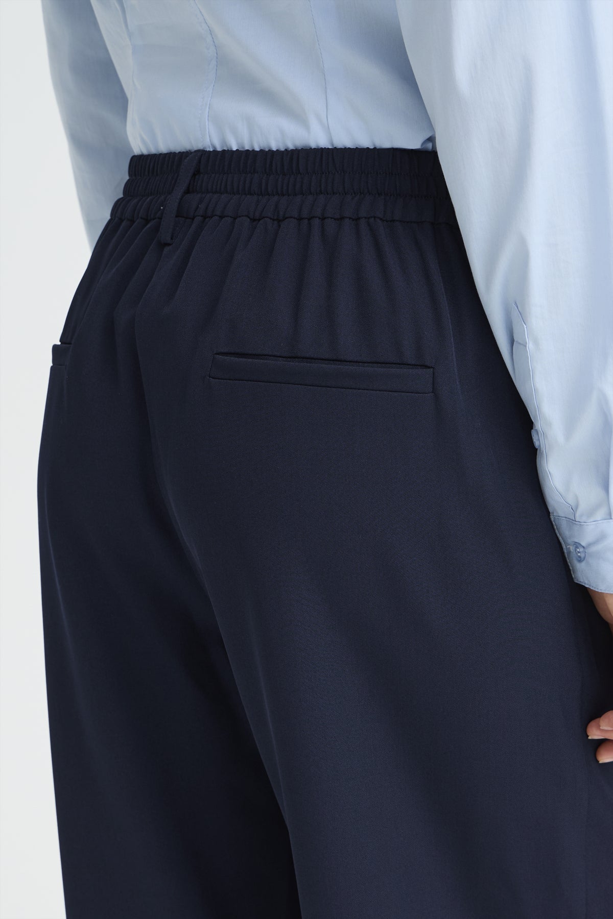 Pantalon Fava - Ichi | Marine