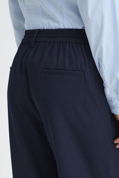 Pantalon Fava - Ichi | Marine