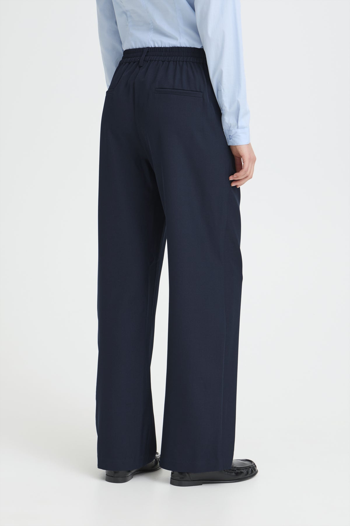 Pantalon Fava - Ichi | Marine