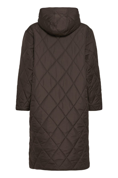 Manteau Hansa - Ichi | Brun chocolat