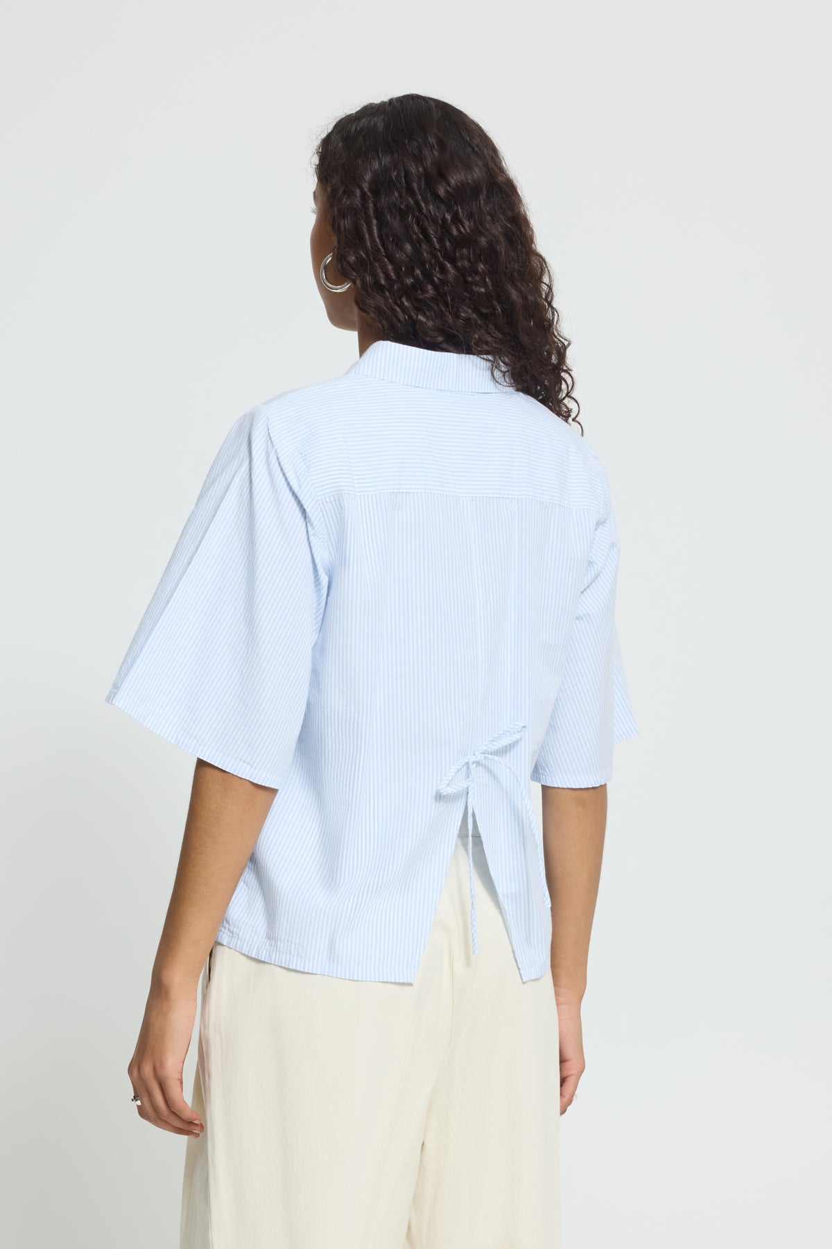 Blouse Garia - Ichi | Bleu pâle