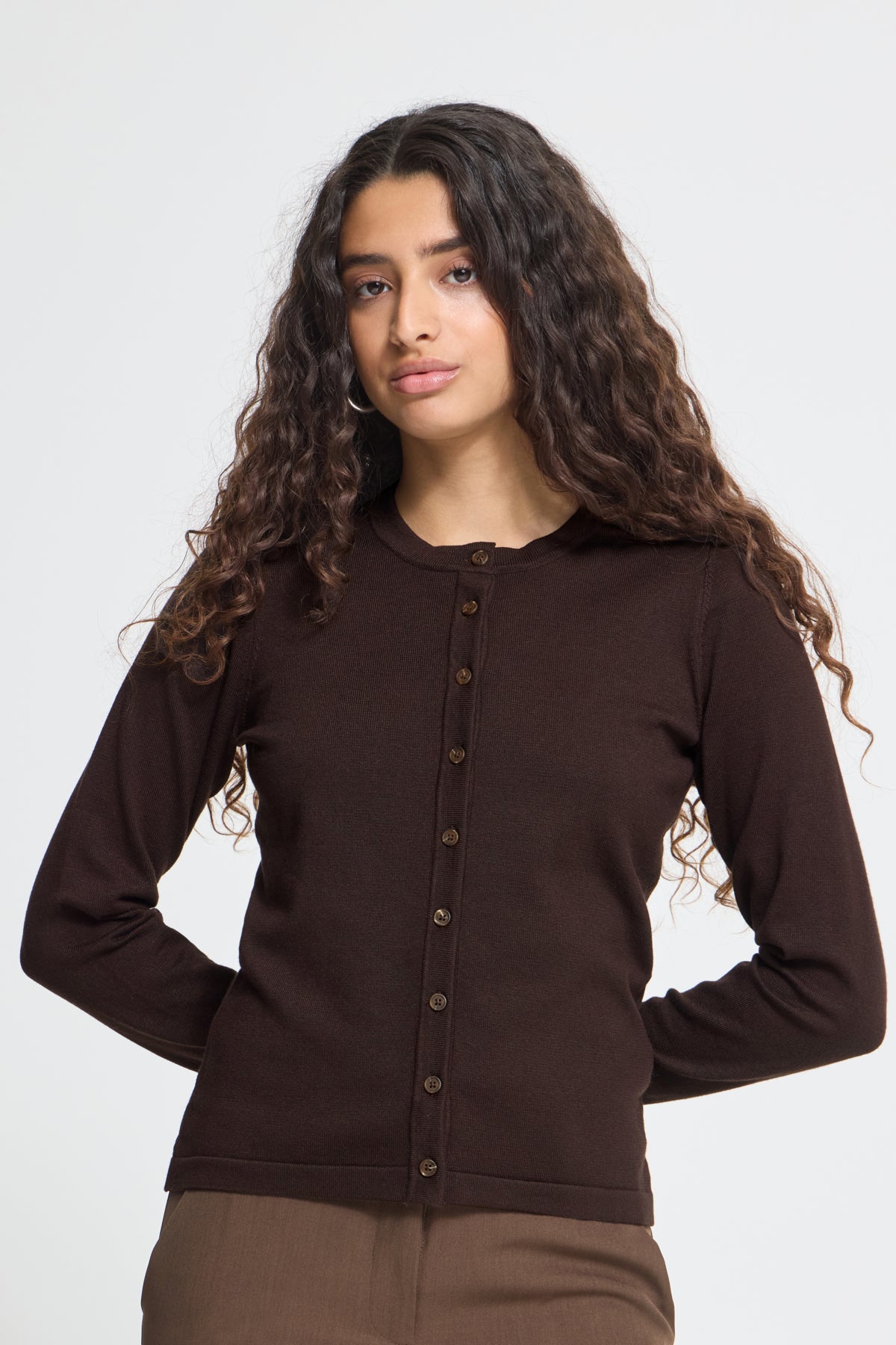 Cardigan Luls - Ichi | Brun
