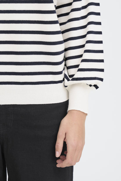 Tricot Luls | Ligné noir