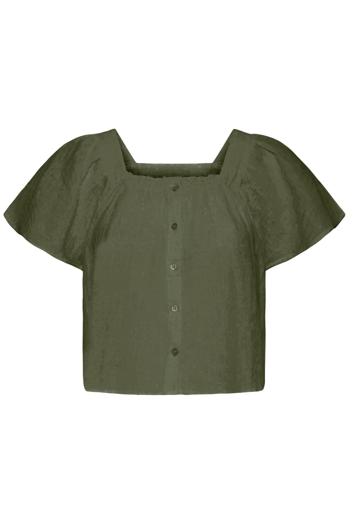 Blouse Foxa - Ichi | Verte
