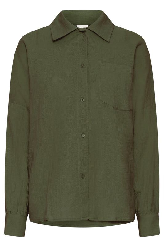 Chemise Foxa - Ichi | Verte