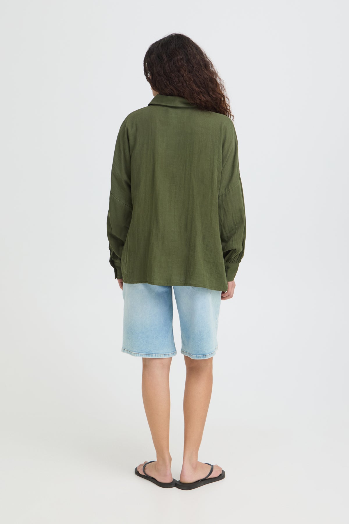 Chemise Foxa - Ichi | Verte