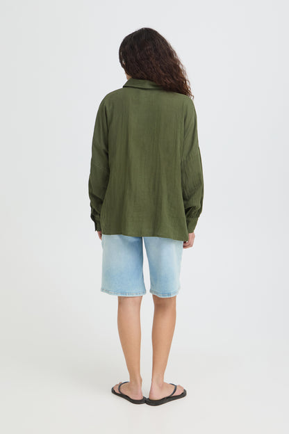 Chemise Foxa - Ichi | Verte