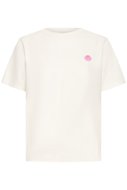 T-Shirt Balmers - Ichi | Blanc cassé