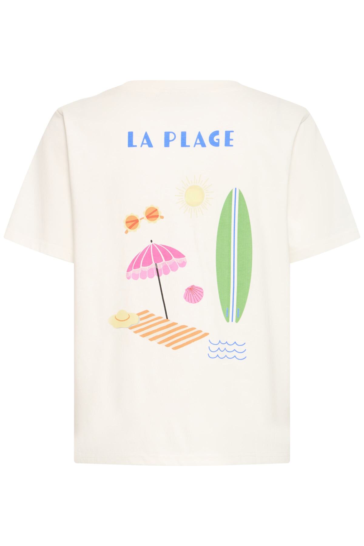 T-Shirt Balmers - Ichi | Blanc cassé
