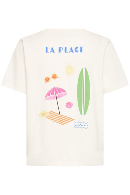 T-Shirt Balmers - Ichi | Blanc cassé