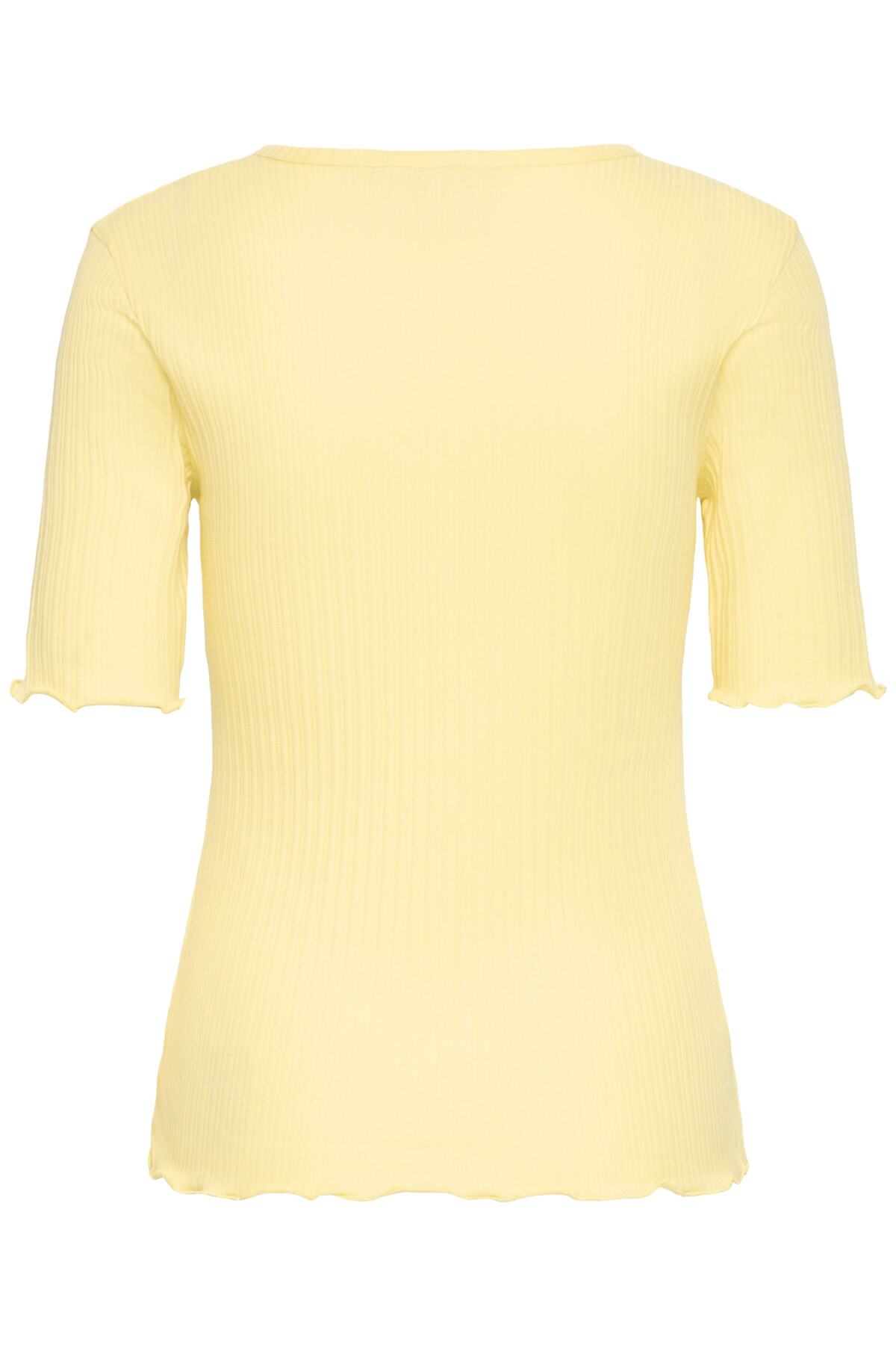 T-shirt Prisella - Ichi | Jaune