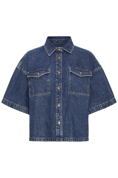 Chemise Kamina - Ichi | Bleu foncé