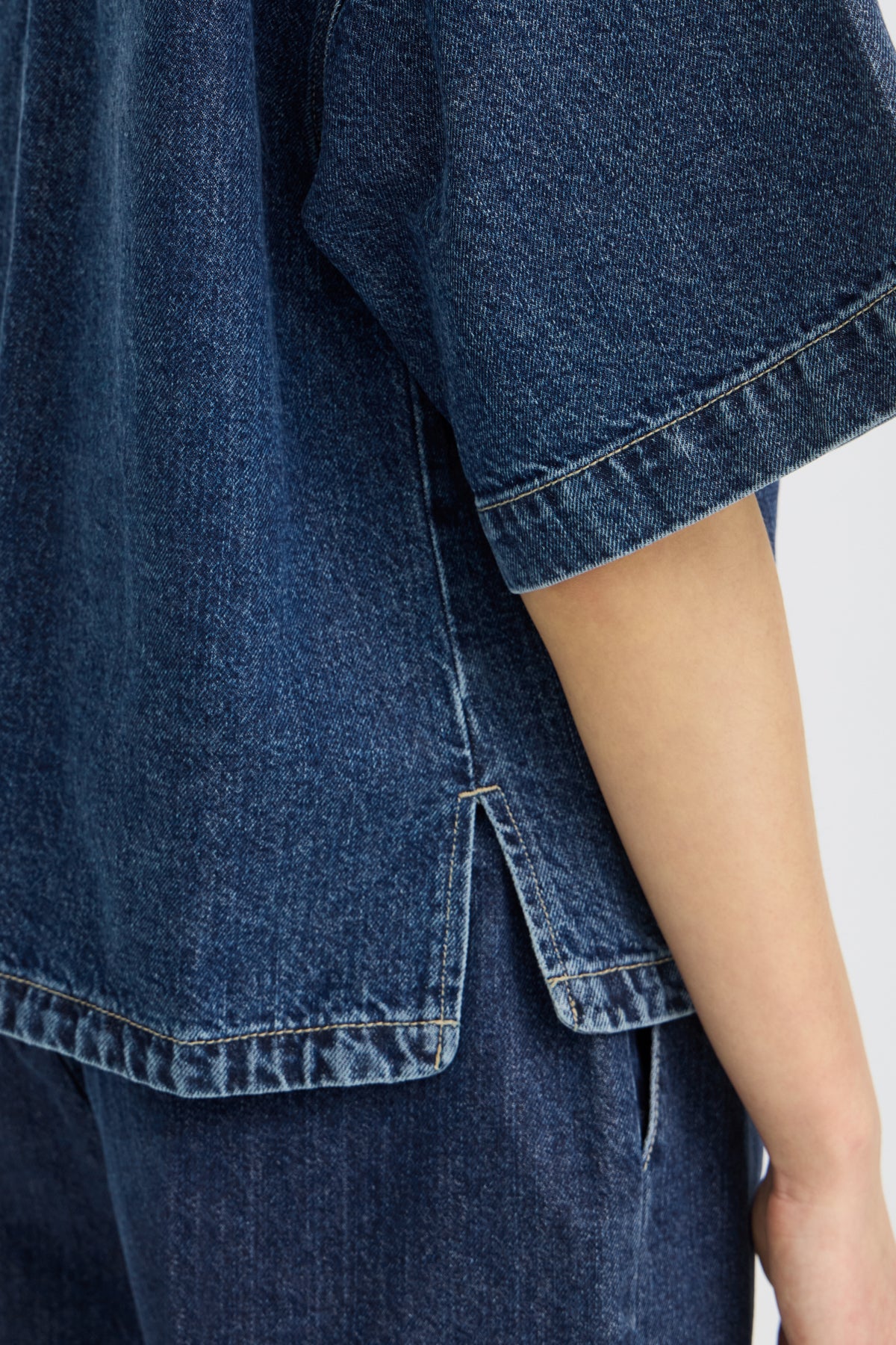Chemise Kamina - Ichi | Bleu foncé