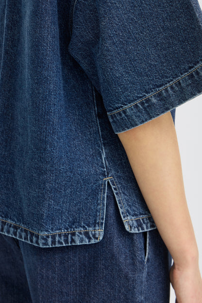 Chemise Kamina - Ichi | Bleu foncé