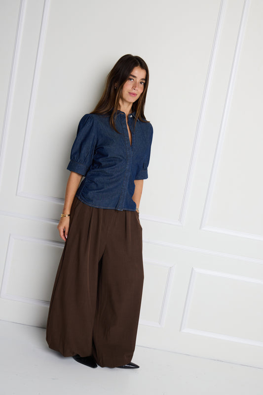 Blouse Archer - Ichi | Bleu foncé