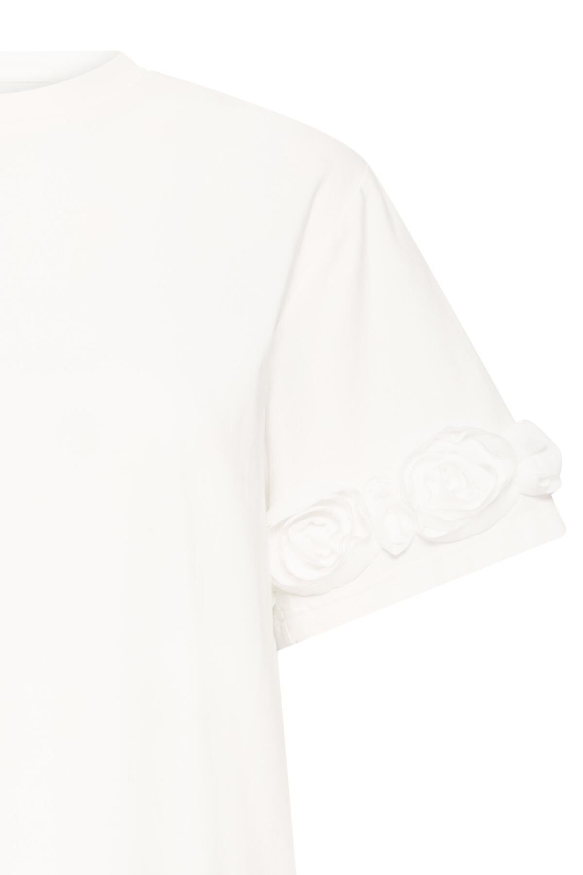 T-Shirt Rosanny - ICHI  Blanc