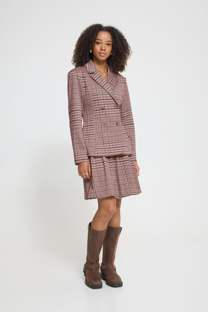 Veston Kate Checkit - Ichi | Bourgogne