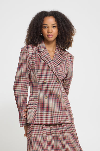 Veston Kate Checkit - Ichi | Bourgogne