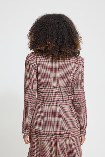 Veston Kate Checkit - Ichi | Bourgogne
