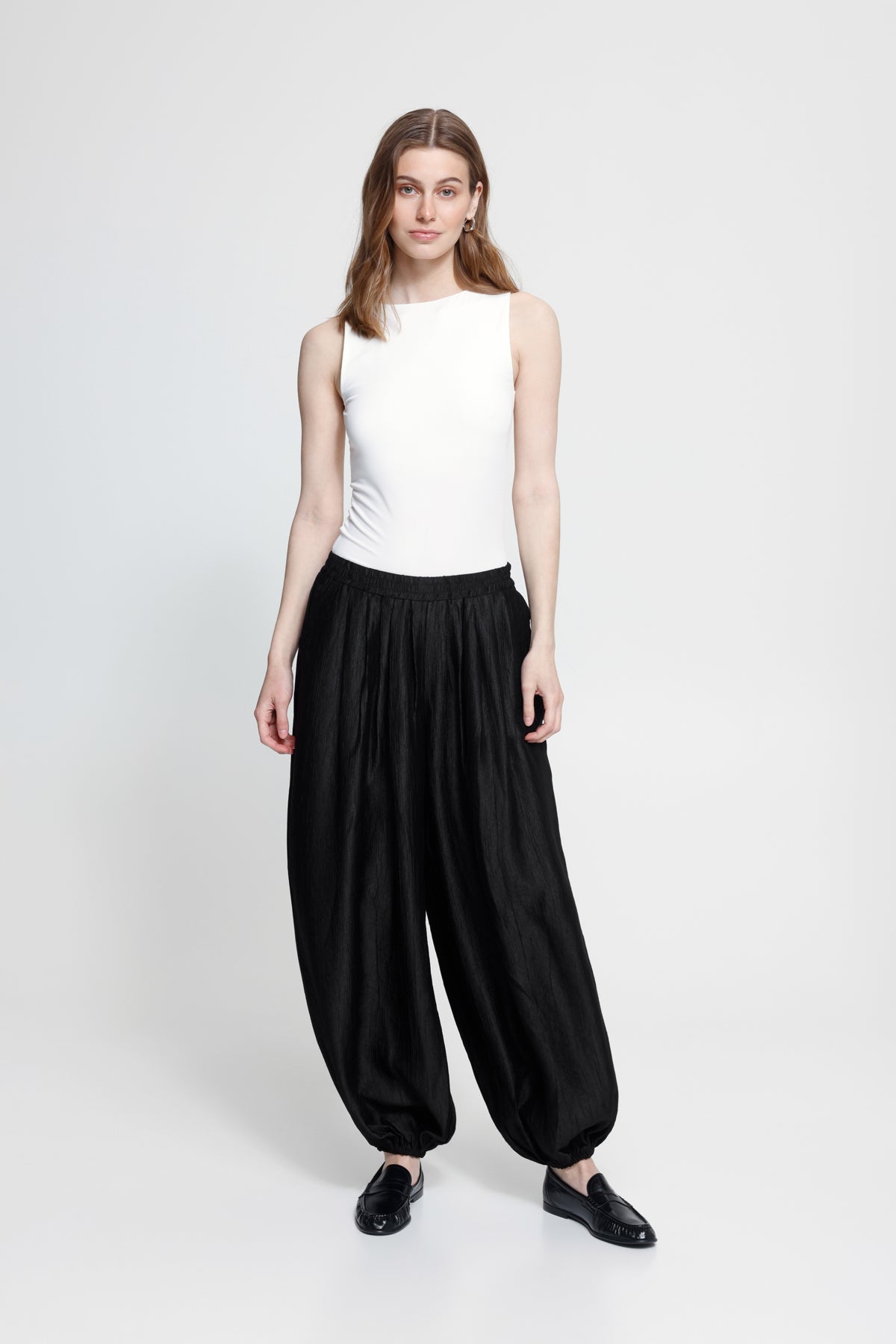 Pantalon Balloon - Ichi | Noir