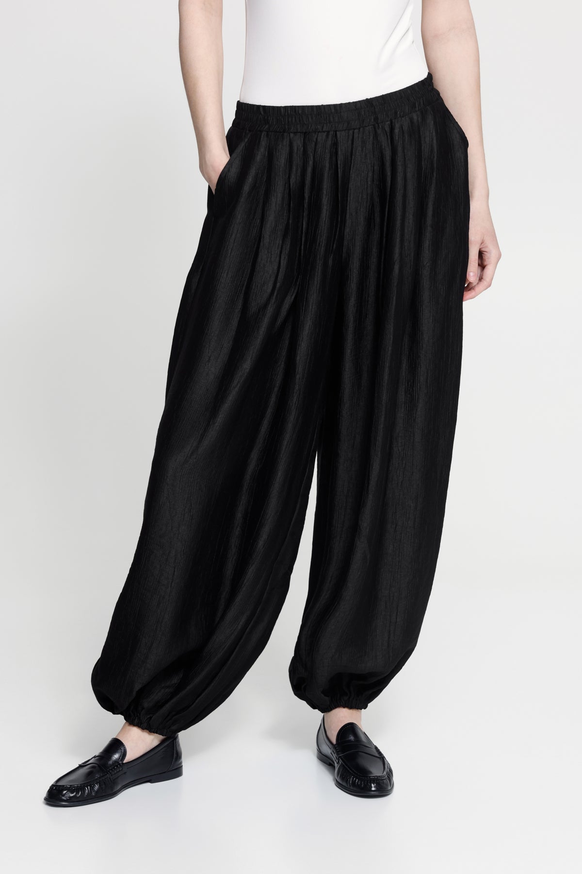 Pantalon Balloon - Ichi | Noir