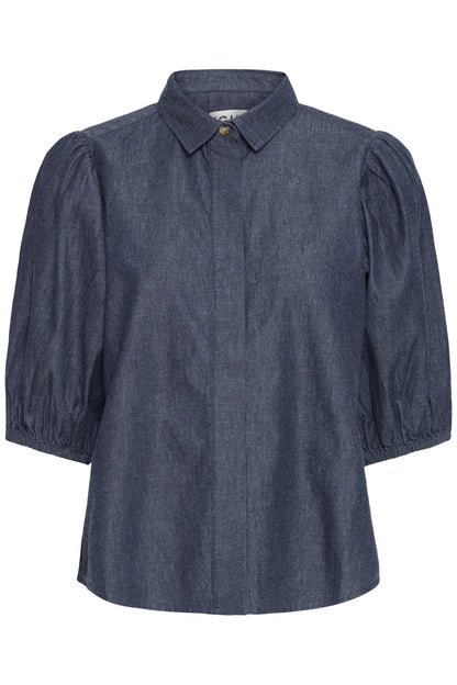 Chemise Borgie - Ichi | Bleu foncé