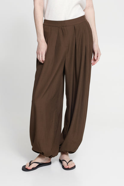 Pantalon Harem - Ichi | Brun