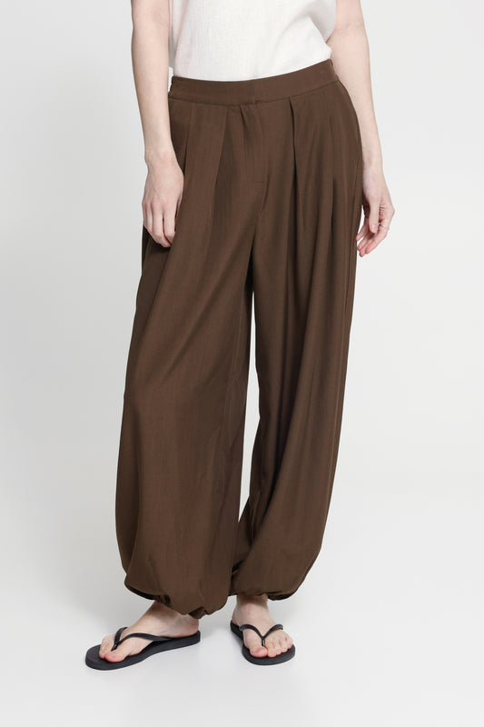 Pantalon Harem - Ichi | Brun