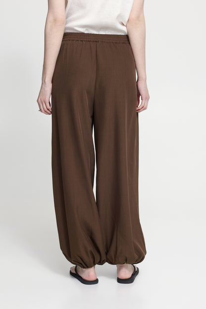 Pantalon Harem - Ichi | Brun