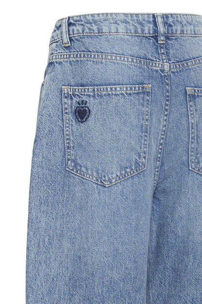 Jeans Bauve - Ichi | Denim délavé