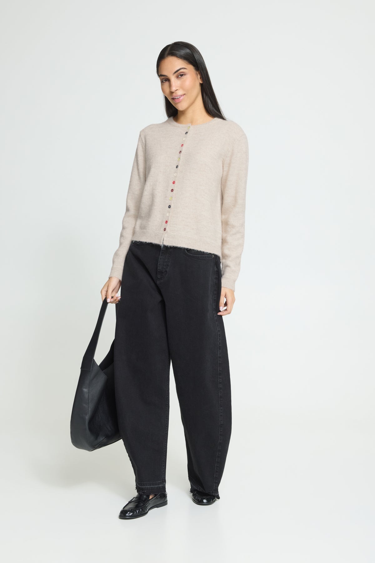 Cardigan Fantia - Ichi | Bouleau