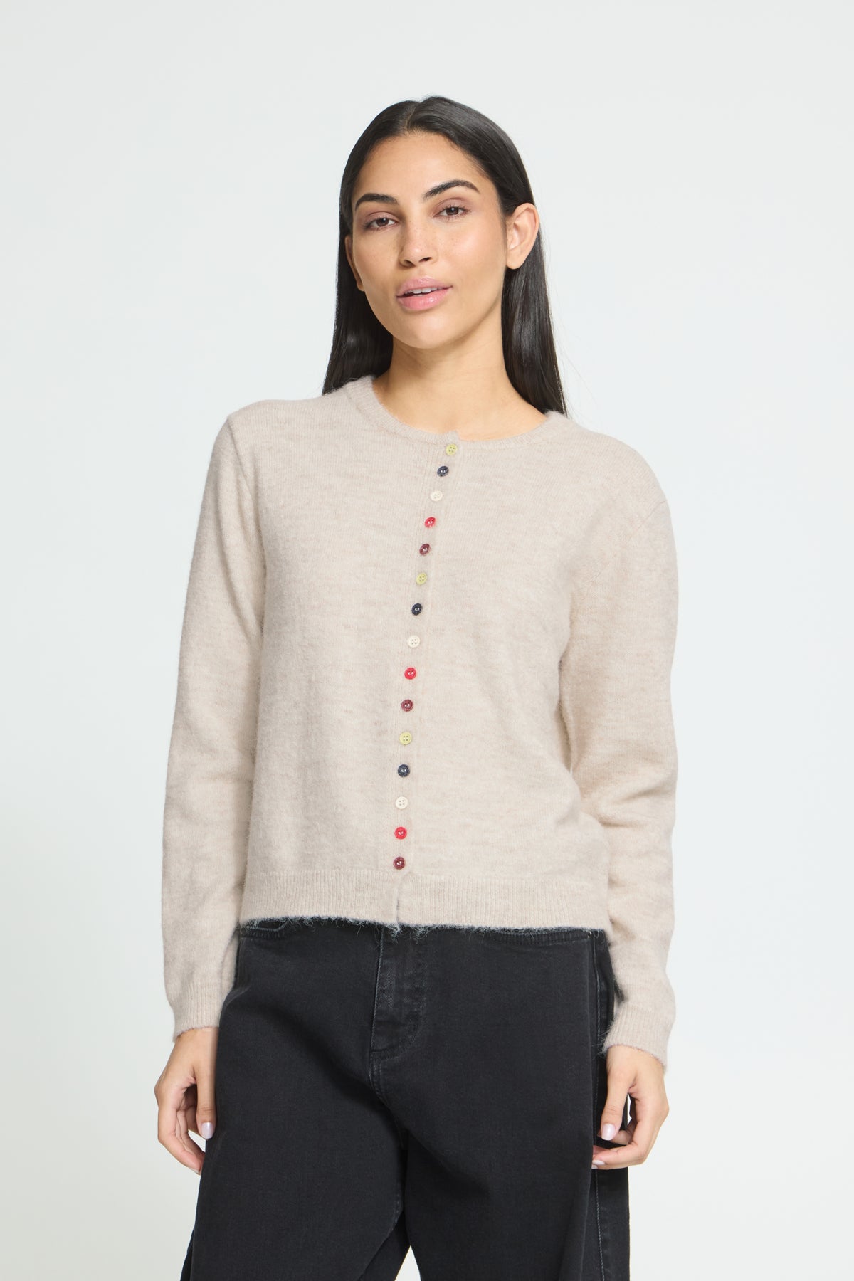 Cardigan Fantia - Ichi | Bouleau