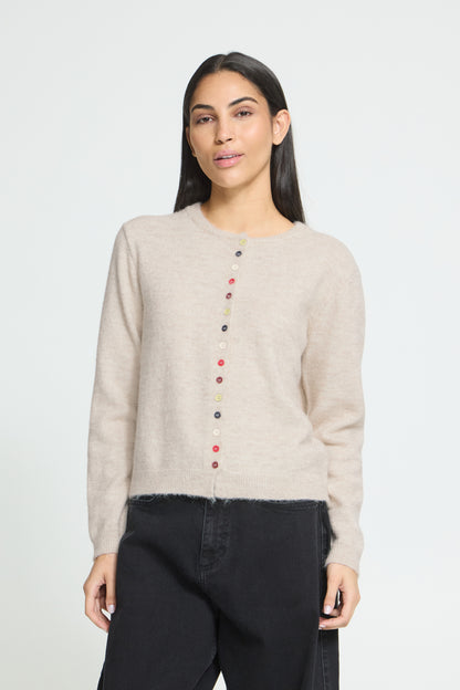 Cardigan Fantia - Ichi | Bouleau