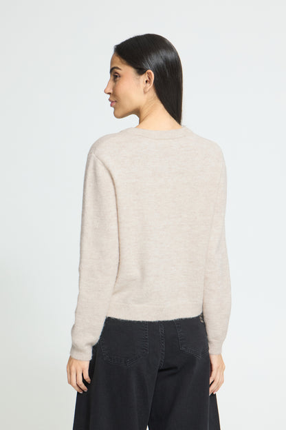 Cardigan Fantia - Ichi | Bouleau