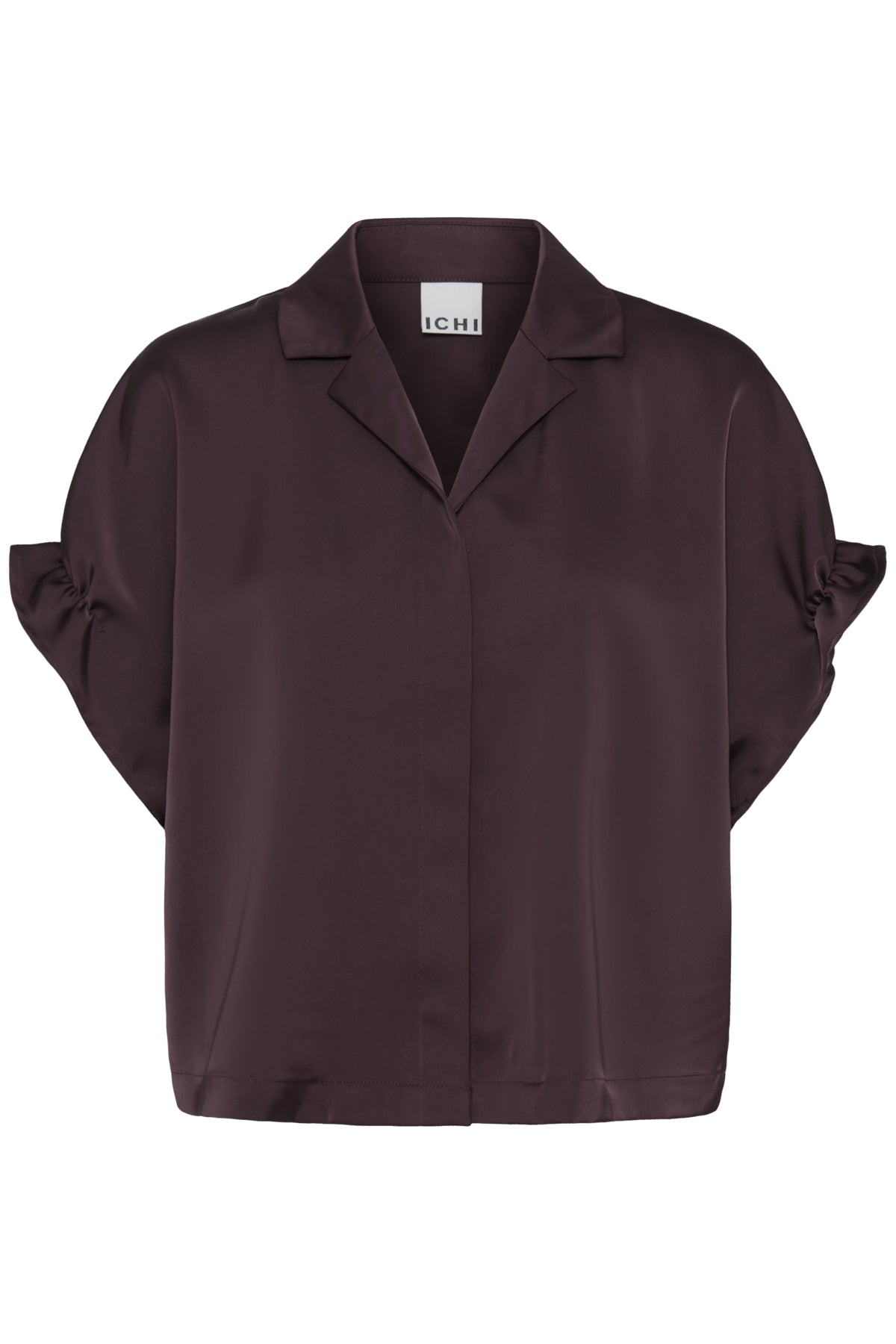 Chemise Letta - Ichi | Fudge acajou