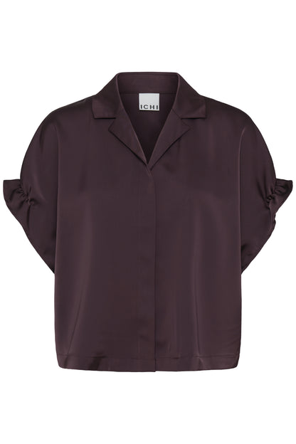 Chemise Letta - Ichi | Fudge acajou