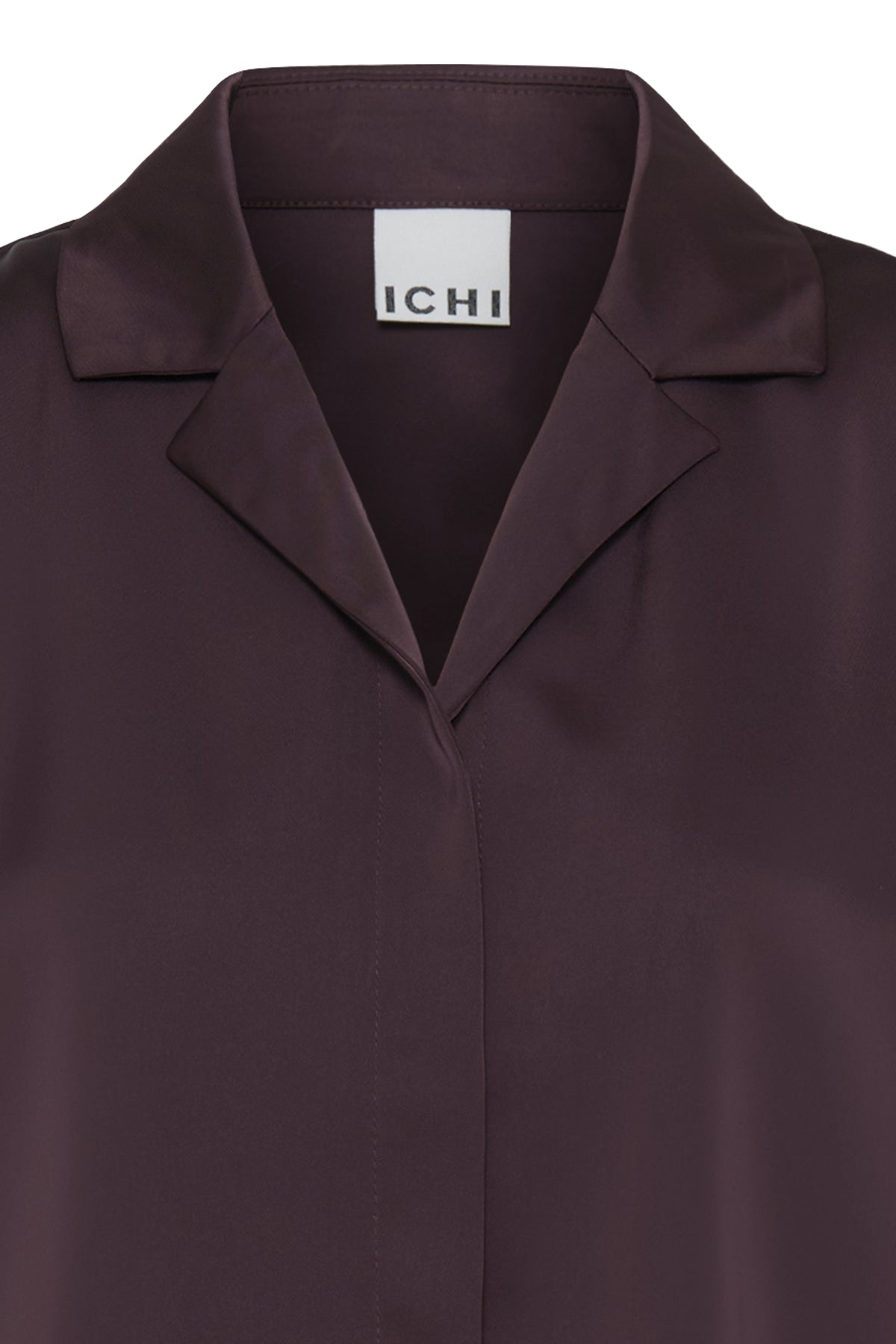 Chemise Letta - Ichi | Fudge acajou